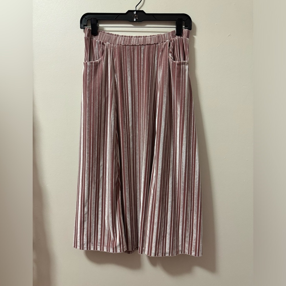 Lularoe Pink Velvet super soft skirt